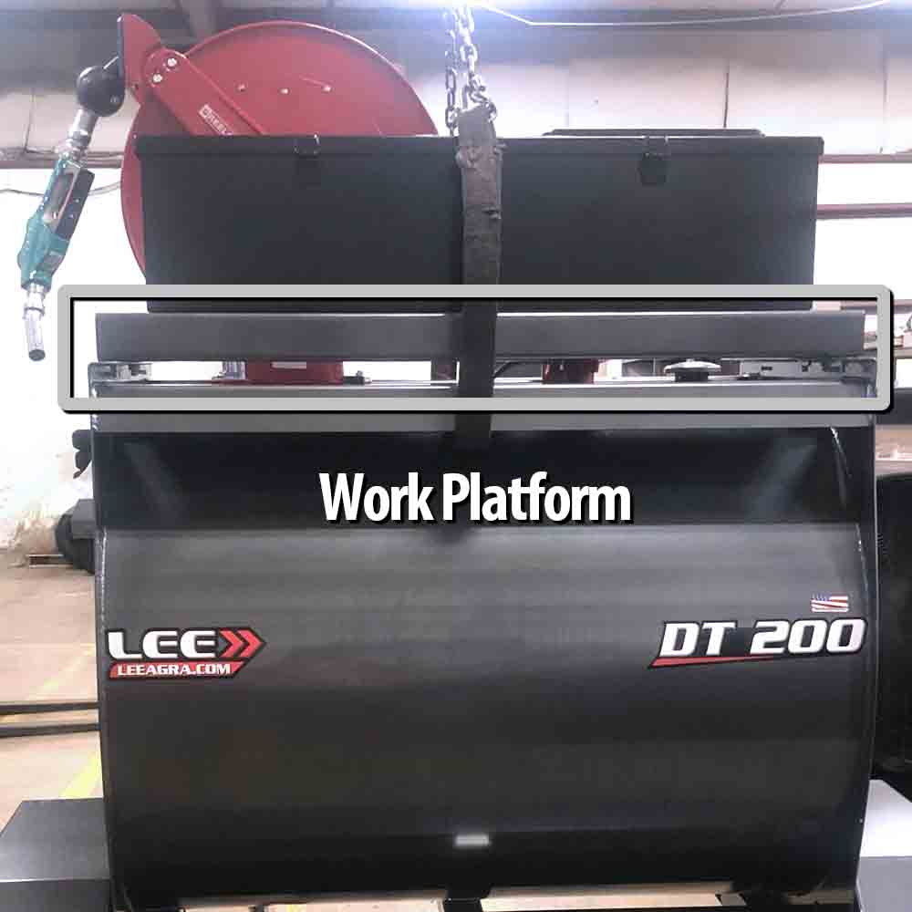 DT 200 Diesel Fuel Tank Work Platform