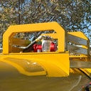 LS-LEE>> D.O.T. 500 Diesel Fuel Trailer. Yellow.