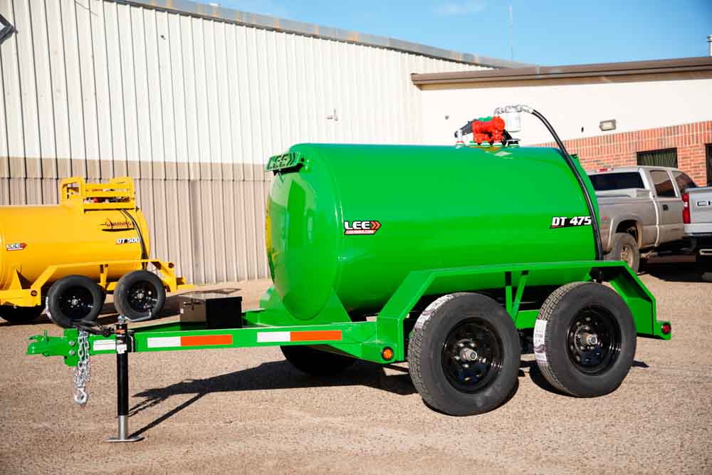 LS-DT 475-SA Diesel Fuel Trailer. Green.