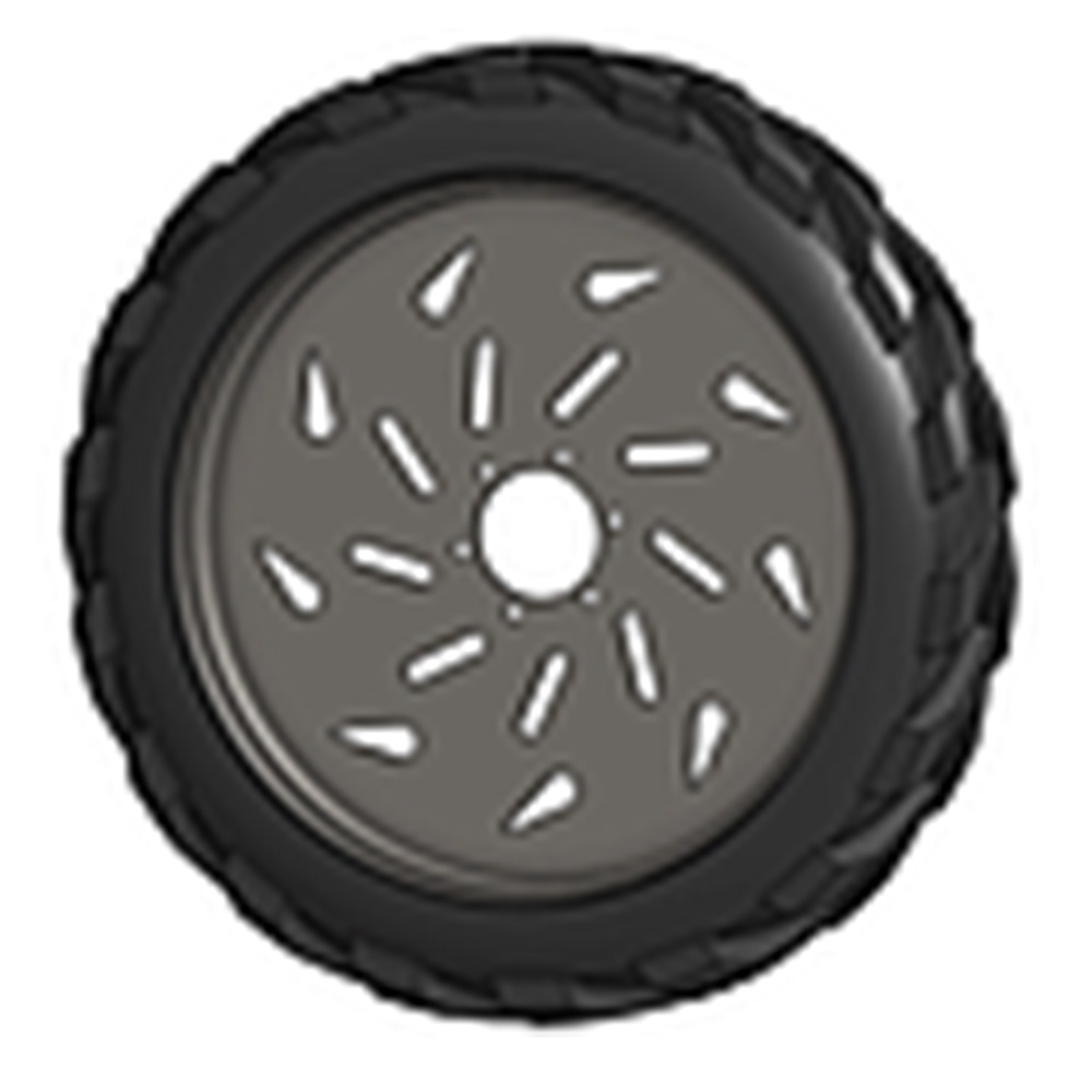 Tire and Wheel Assembly 7.2x36