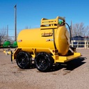 LS-LEE>> D.O.T. 500 Diesel Fuel Trailer. Yellow.