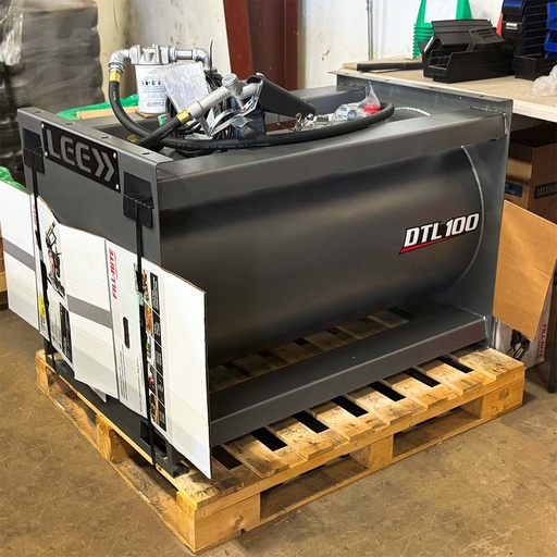 [LS-100001] LS-LEE>> DTL 100 Low Profile Diesel Tank w/ 13GPM Pump. Gray.